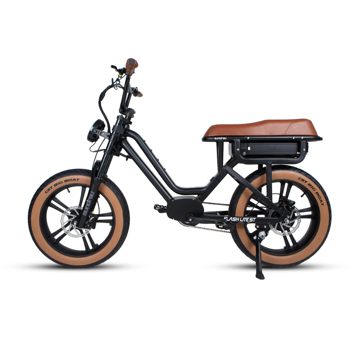 EUNORAU Flash Lite ST 52V 750W Fat Tire eBike 100mi Dual Battery