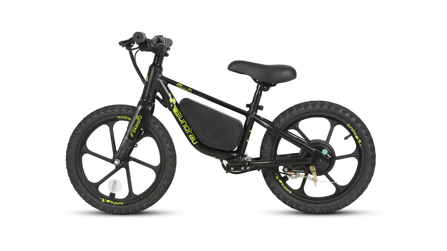 EUNORAU eKids16 24V 180W Kids Balance eBike 3 Speeds Ages 5 Plus