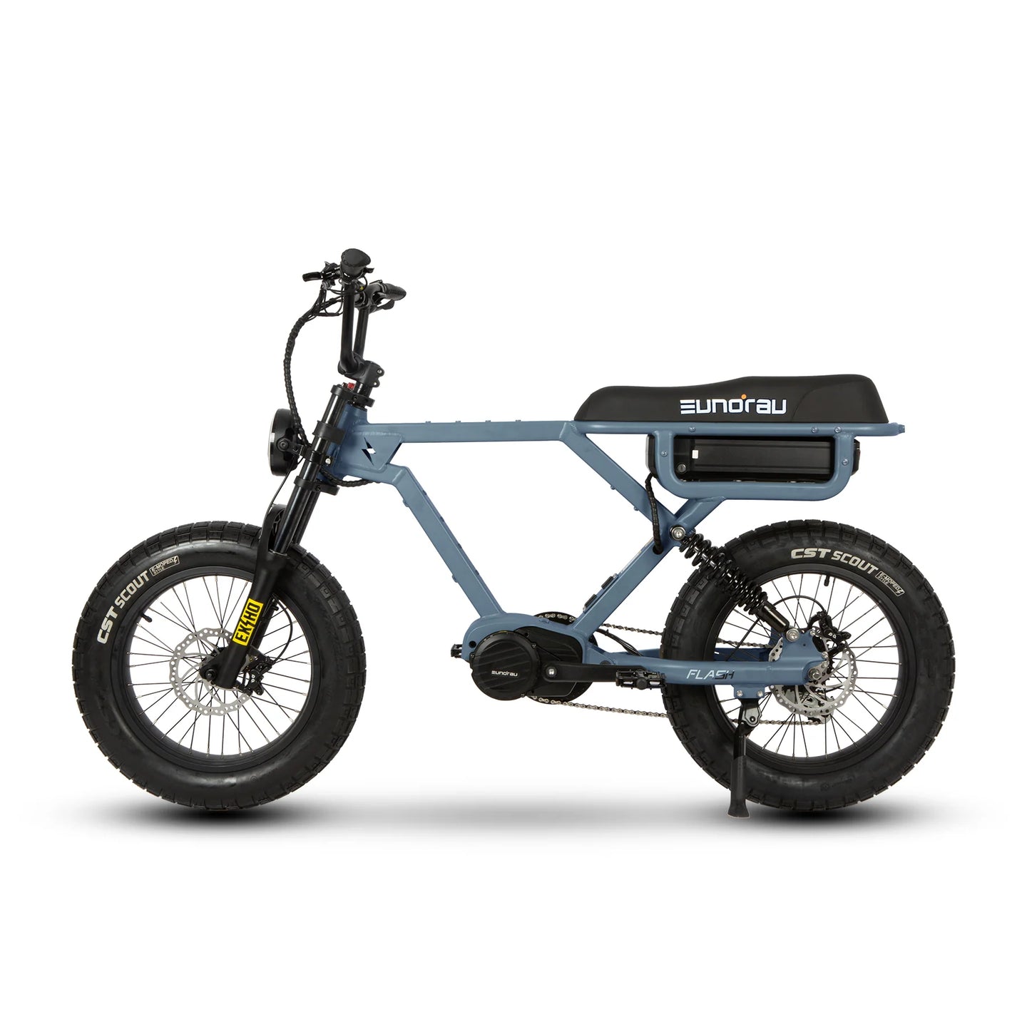 EUNORAU Flash 2.0 52V 1000W Mid-Drive Triple Battery eBike 220mi