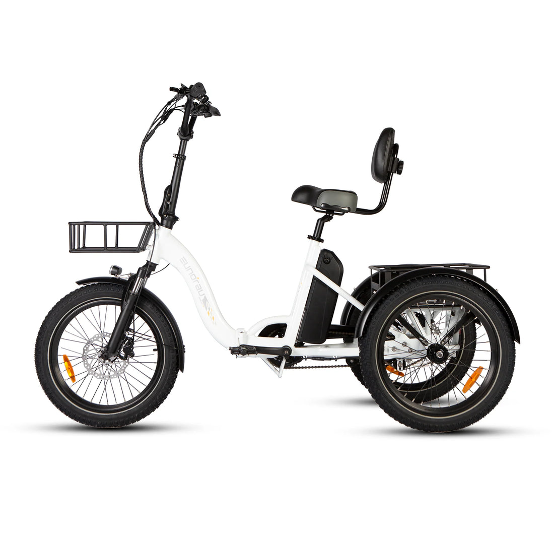 EUNORAU One-Trike 2.0 48V 500W Electric Trike Folding 440lbs 50mi