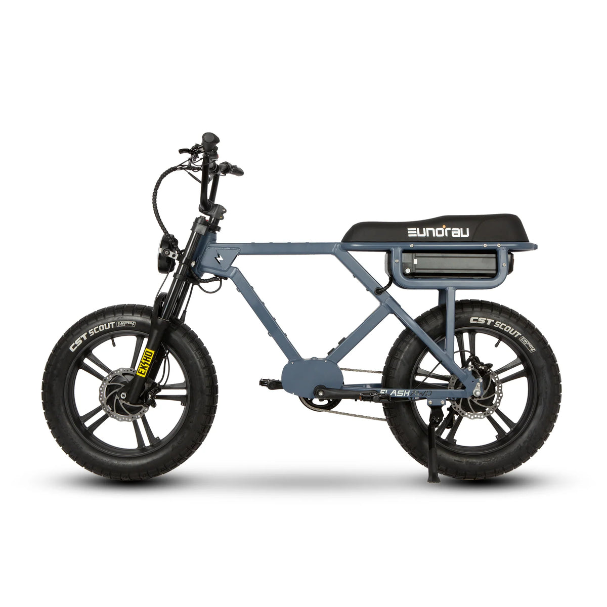 EUNORAU Flash AWD 52V 1500W Dual Motor Triple Battery eBike 220mi