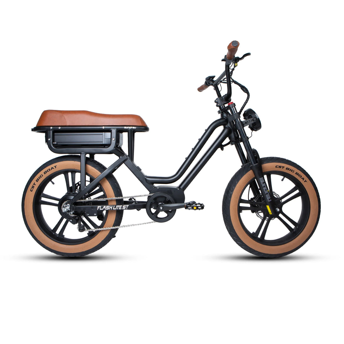 EUNORAU Flash Lite ST 52V 750W Fat Tire eBike 100mi Dual Battery