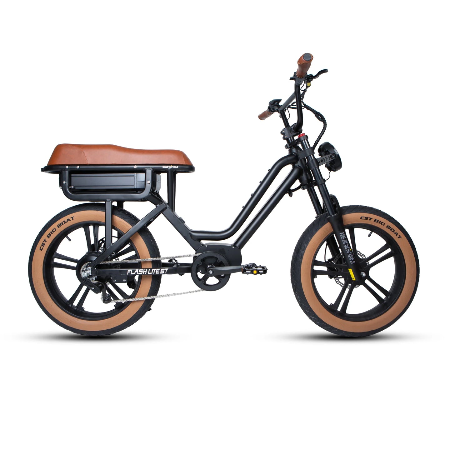 EUNORAU Flash Lite ST 52V 750W Fat Tire eBike 100mi Dual Battery