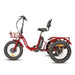 EUNORAU New-Trike 2.0 folding electric tricycle rear basket