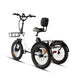 EUNORAU One-Trike 2.0 48V 500W Electric Trike Folding 440lbs 50mi