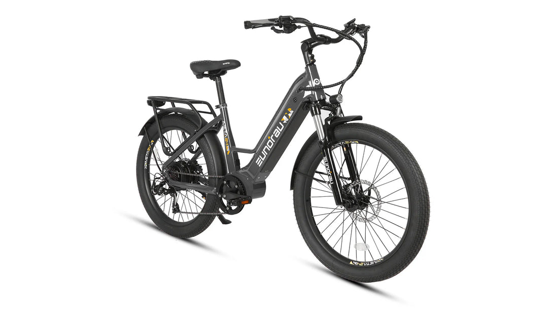 EUNORAU Meta24 1.0 48V 500W Torque Sensor 24" Fat Tire eBike 100mi
