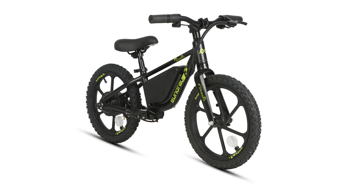 EUNORAU eKids16 24V 180W Kids Balance eBike 3 Speeds Ages 5 Plus