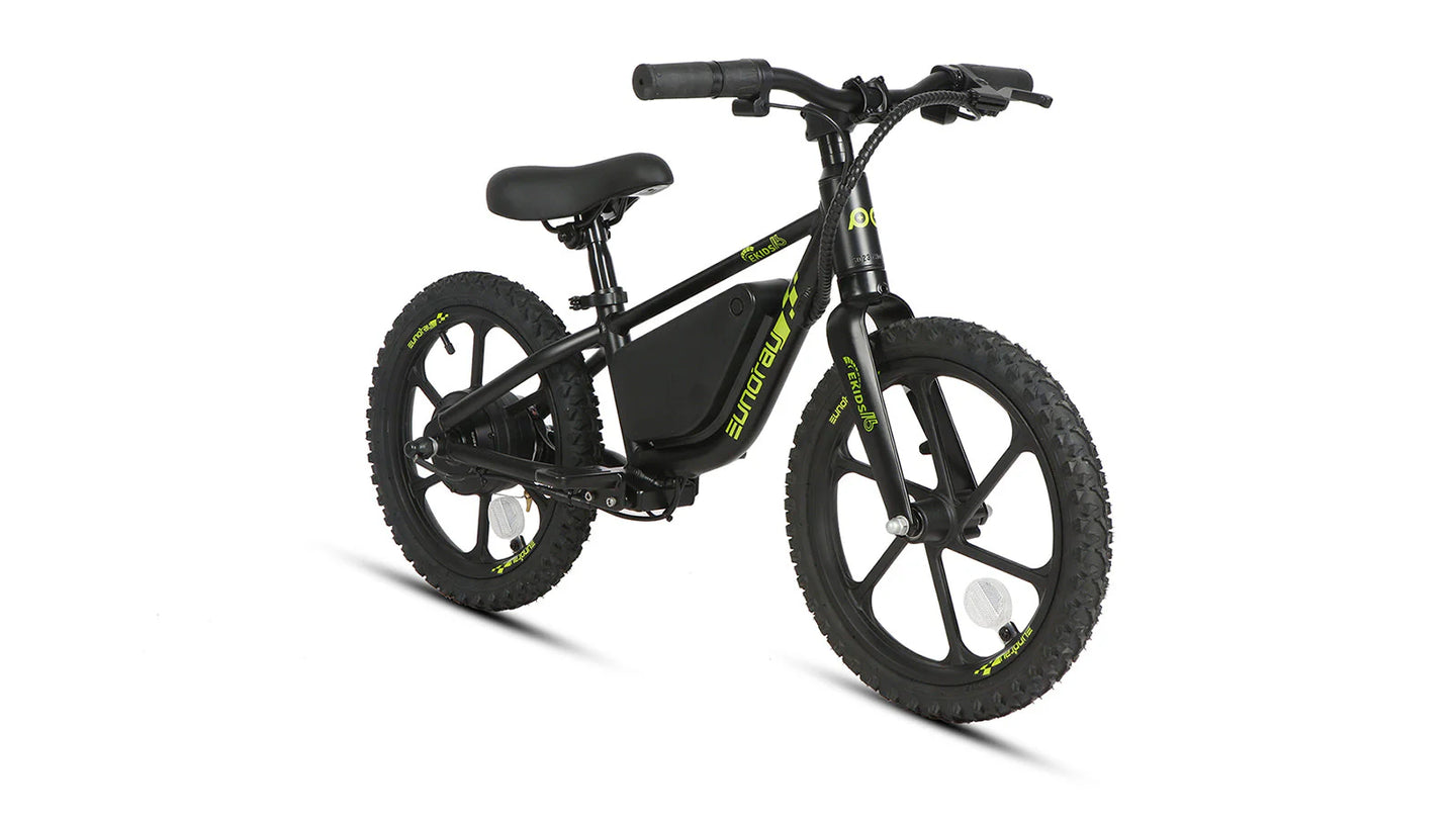 EUNORAU eKids16 24V 180W Kids Balance eBike 3 Speeds Ages 5 Plus