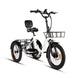 EUNORAU One-Trike 2.0 48V 500W Electric Trike Folding 440lbs 50mi