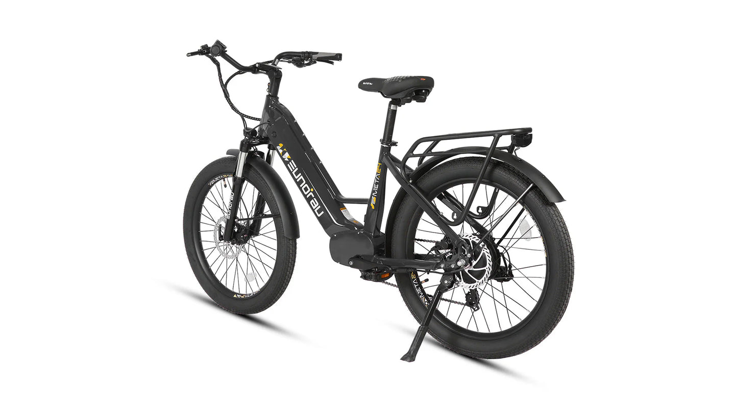 EUNORAU Meta26 1.0 48V 500W Torque Sensor 26" Fat Tire eBike 100mi