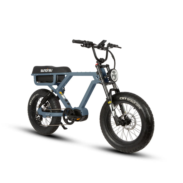 EUNORAU Flash 2.0 52V 1000W Mid-Drive Triple Battery eBike 220mi