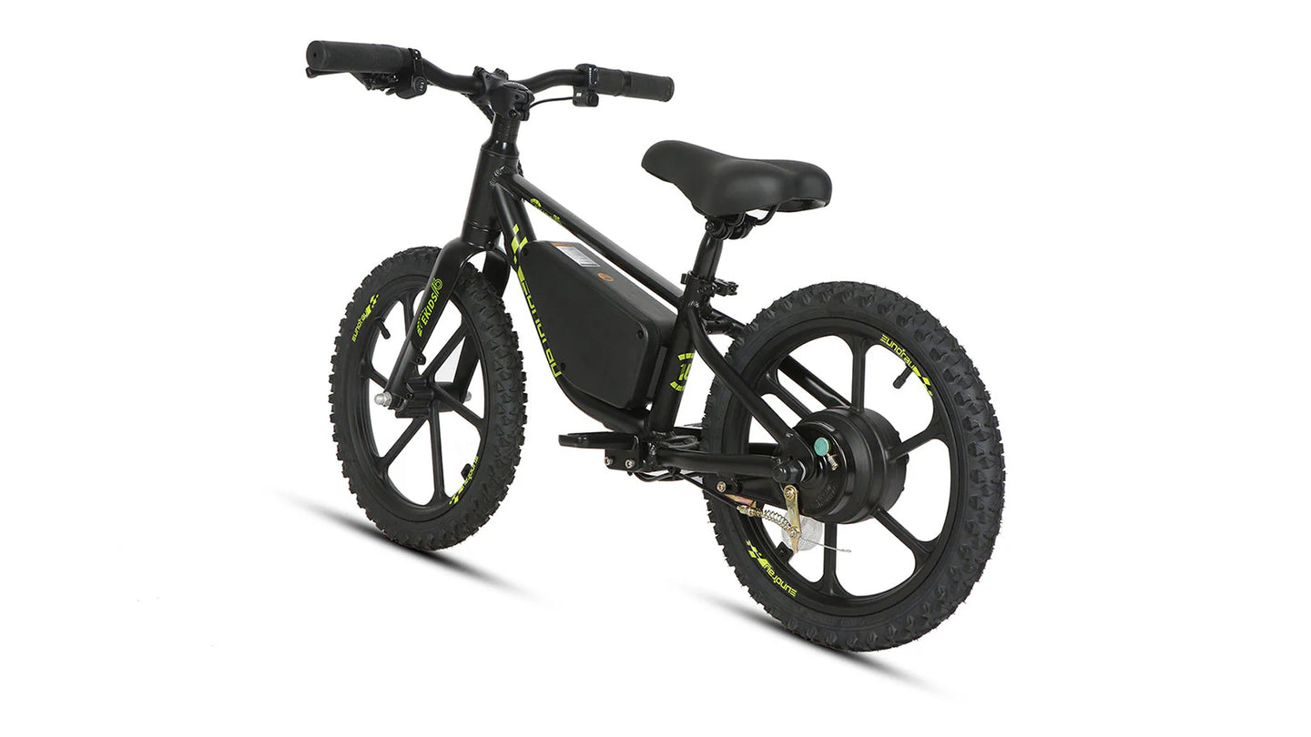 EUNORAU eKids16 24V 180W Kids Balance eBike 3 Speeds Ages 5 Plus