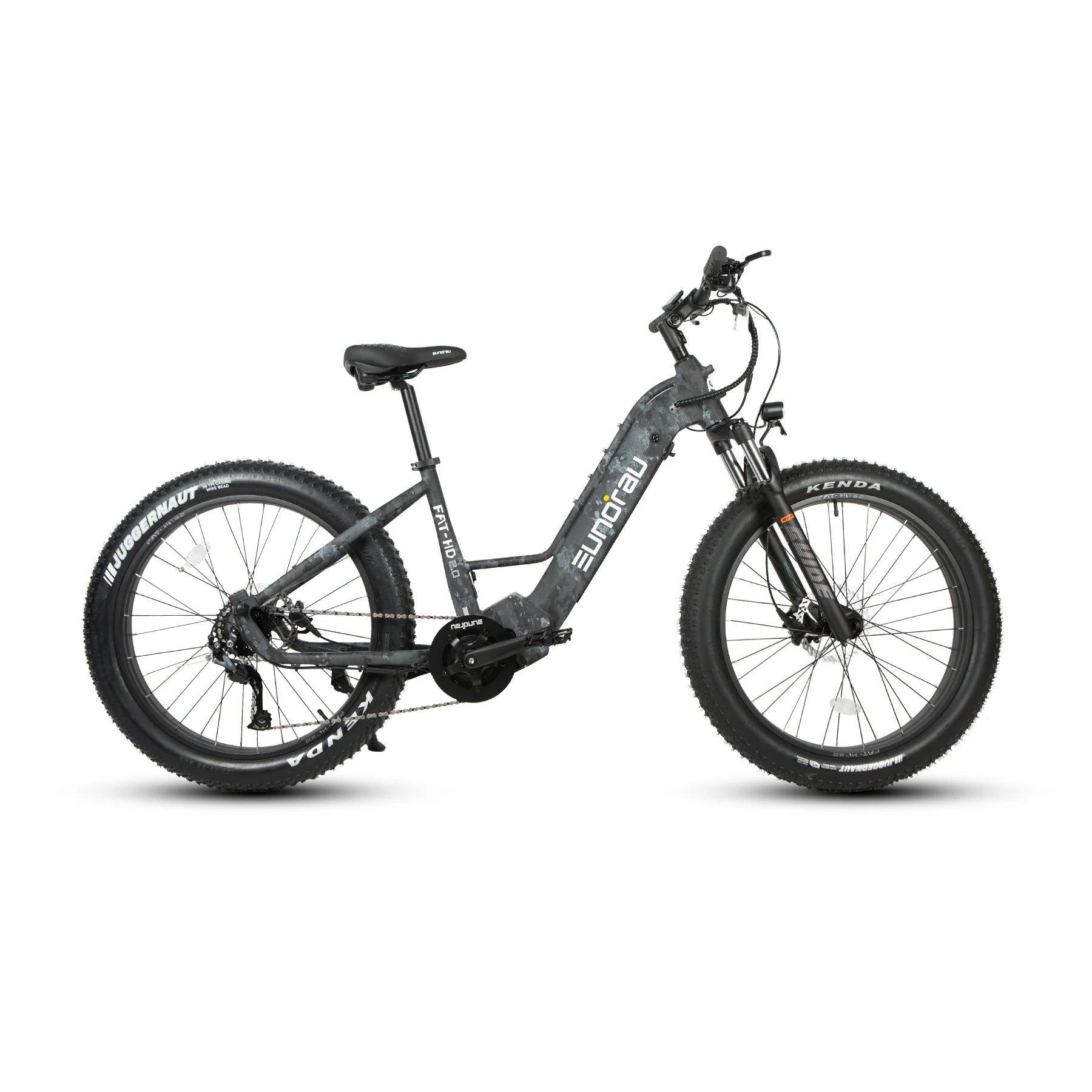 EUNORAU Fat-HD 2.0 48V 1000W BAFANG Mid-Drive Fat Tire eBike 80mi
