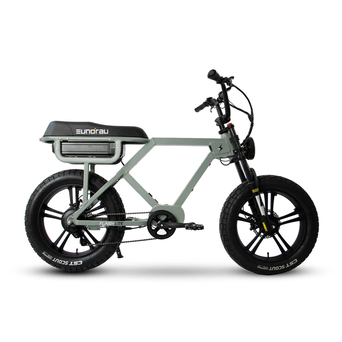 EUNORAU Flash Lite 2.0 52V 750W Rear Drive Triple Battery 220mi