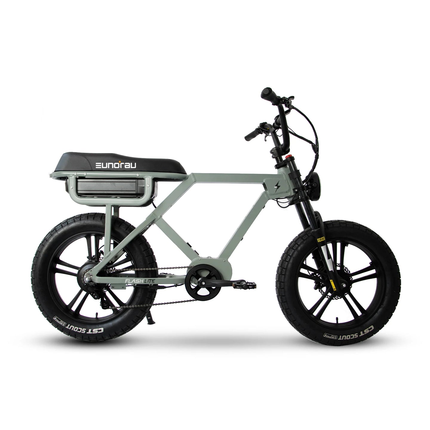 EUNORAU Flash Lite 2.0 52V 750W Rear Drive Triple Battery 220mi