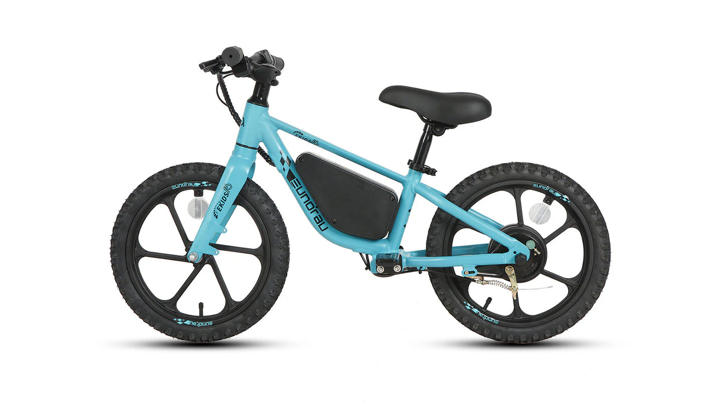 EUNORAU eKids16 24V 180W Kids Balance eBike 3 Speeds Ages 5 Plus