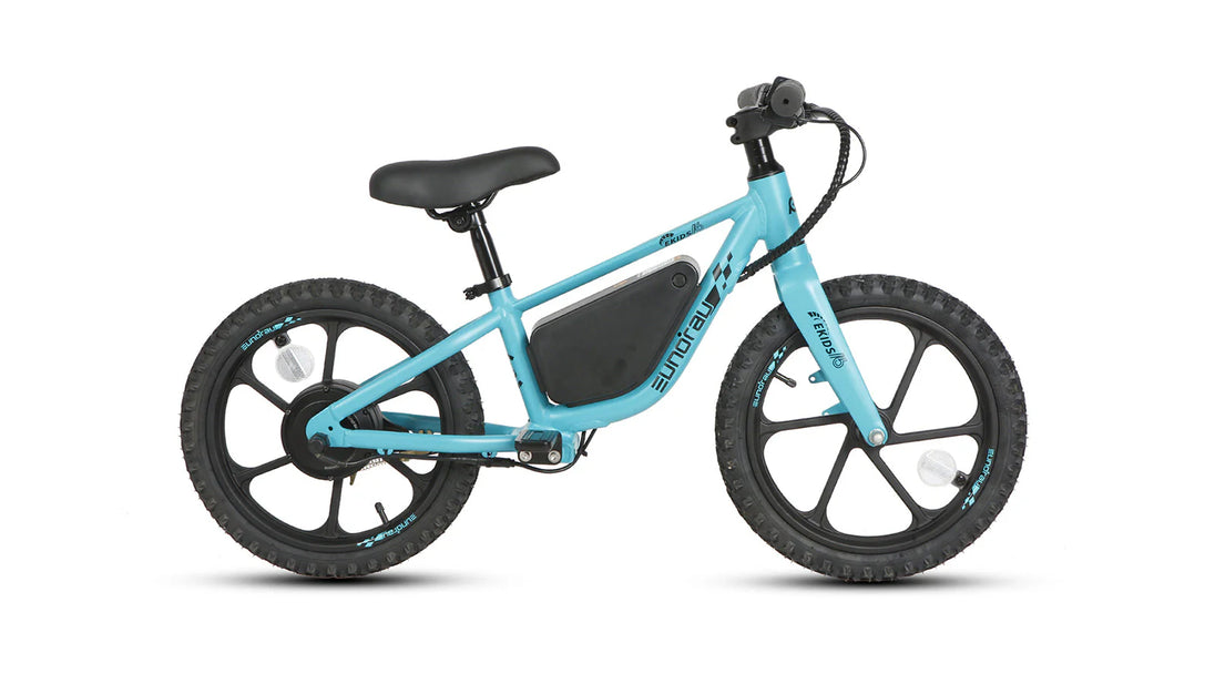 EUNORAU eKids16 24V 180W Kids Balance eBike 3 Speeds Ages 5 Plus