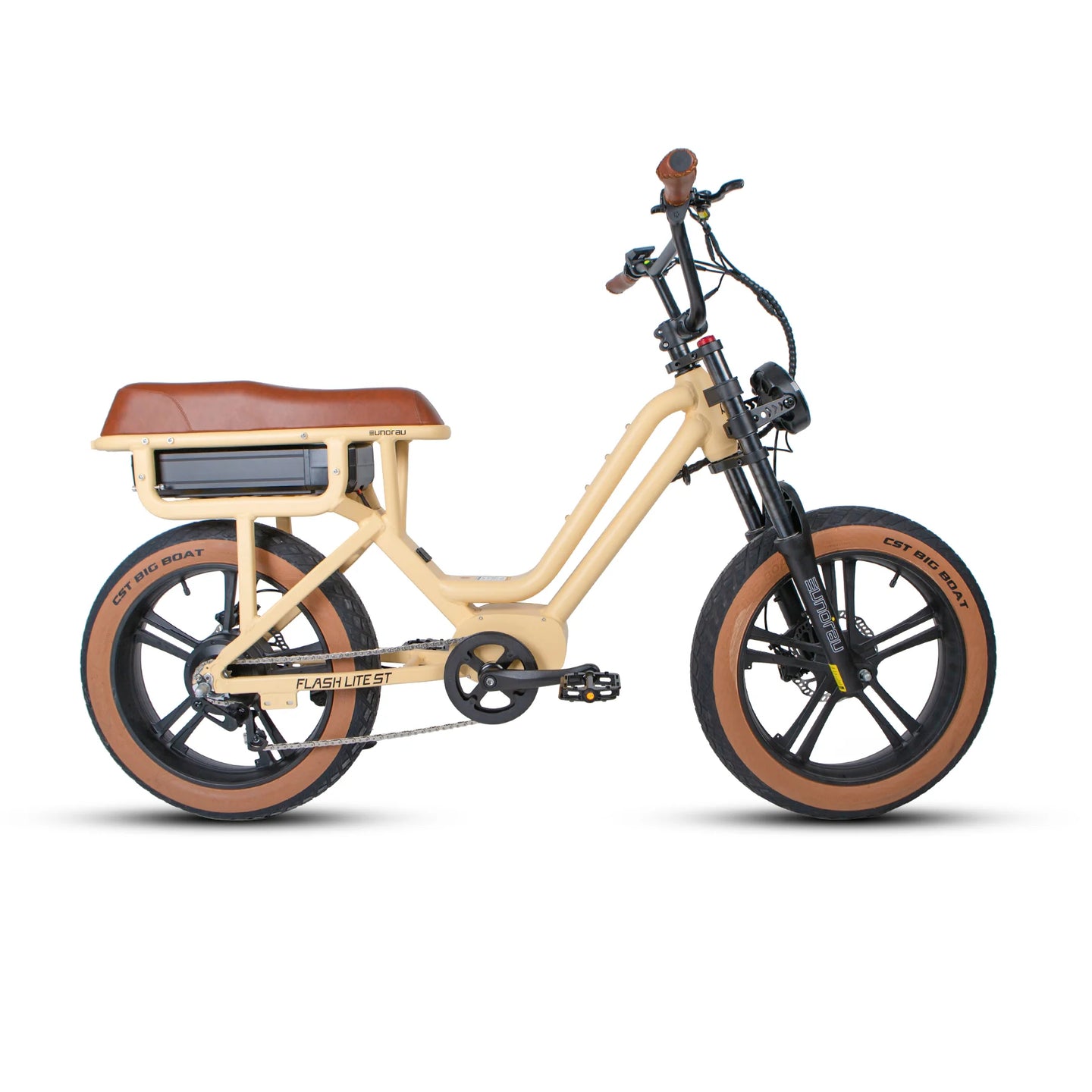 EUNORAU Flash Lite ST 52V 750W Fat Tire eBike 100mi Dual Battery