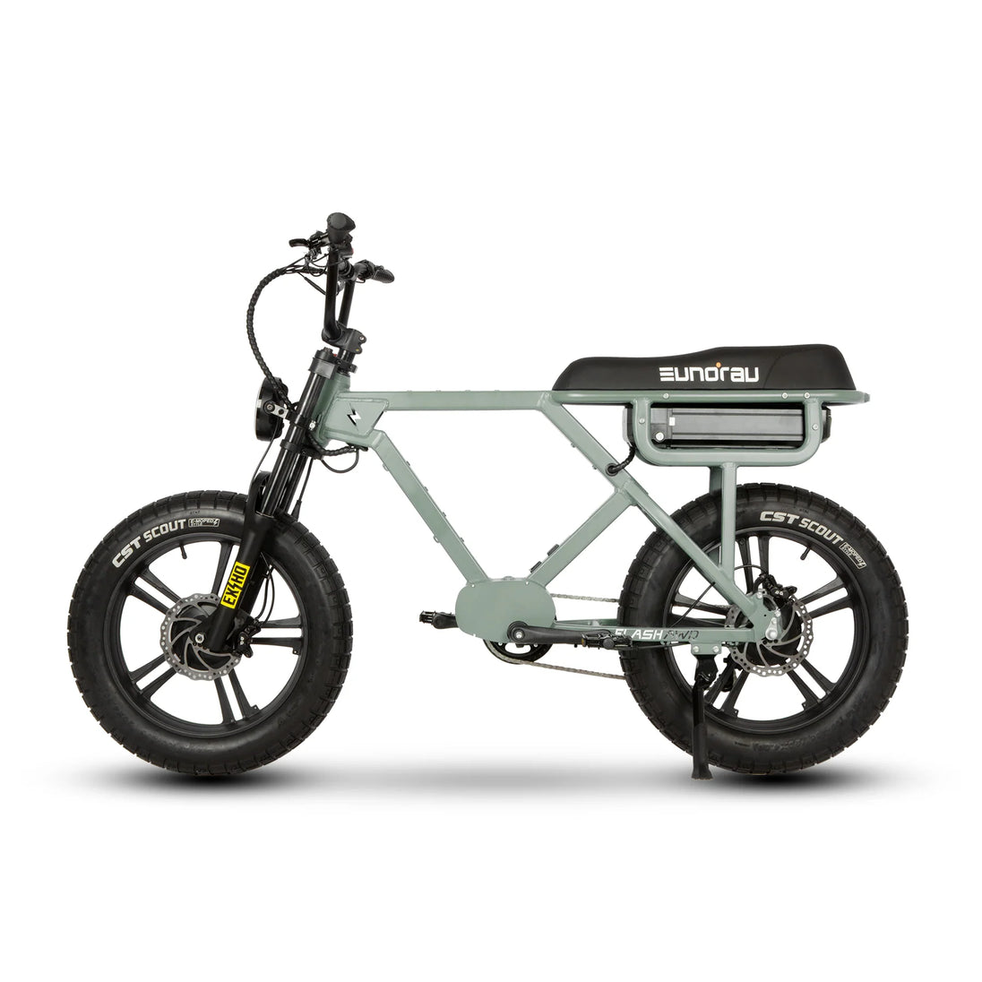 EUNORAU Flash AWD 52V 1500W Dual Motor Triple Battery eBike 220mi