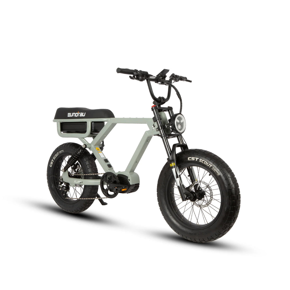 EUNORAU Flash 2.0 52V 1000W Mid-Drive Triple Battery eBike 220mi
