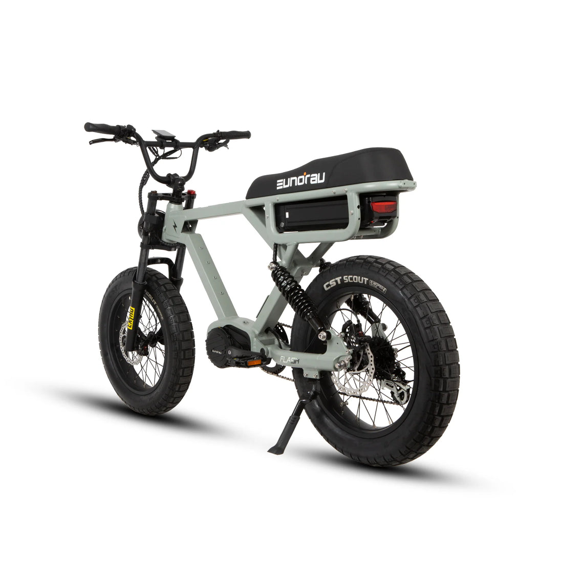 EUNORAU Flash 2.0 52V 1000W Mid-Drive Triple Battery eBike 220mi