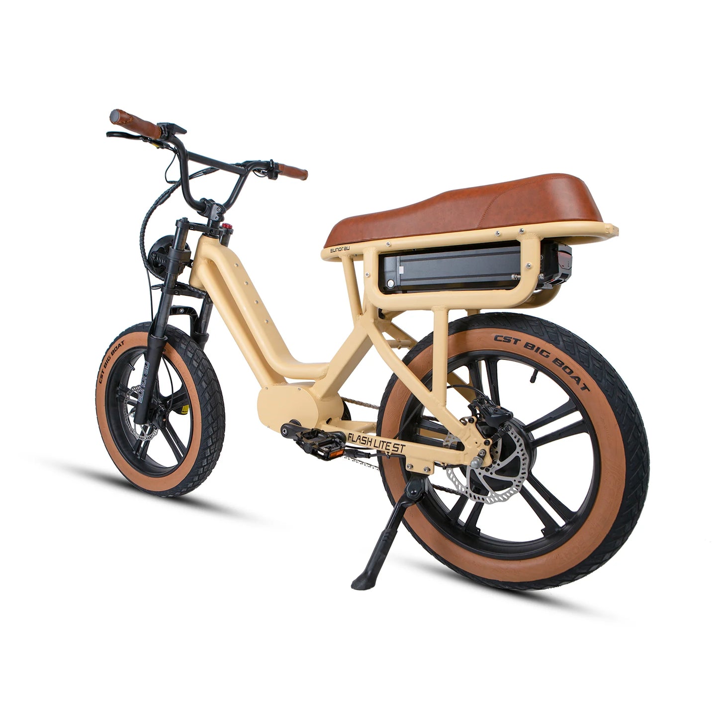 EUNORAU Flash Lite ST 52V 750W Fat Tire eBike 100mi Dual Battery