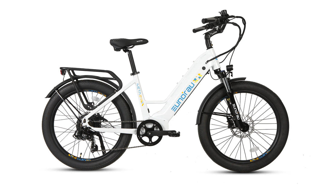 EUNORAU Meta24 1.0 48V 500W Torque Sensor 24" Fat Tire eBike 100mi