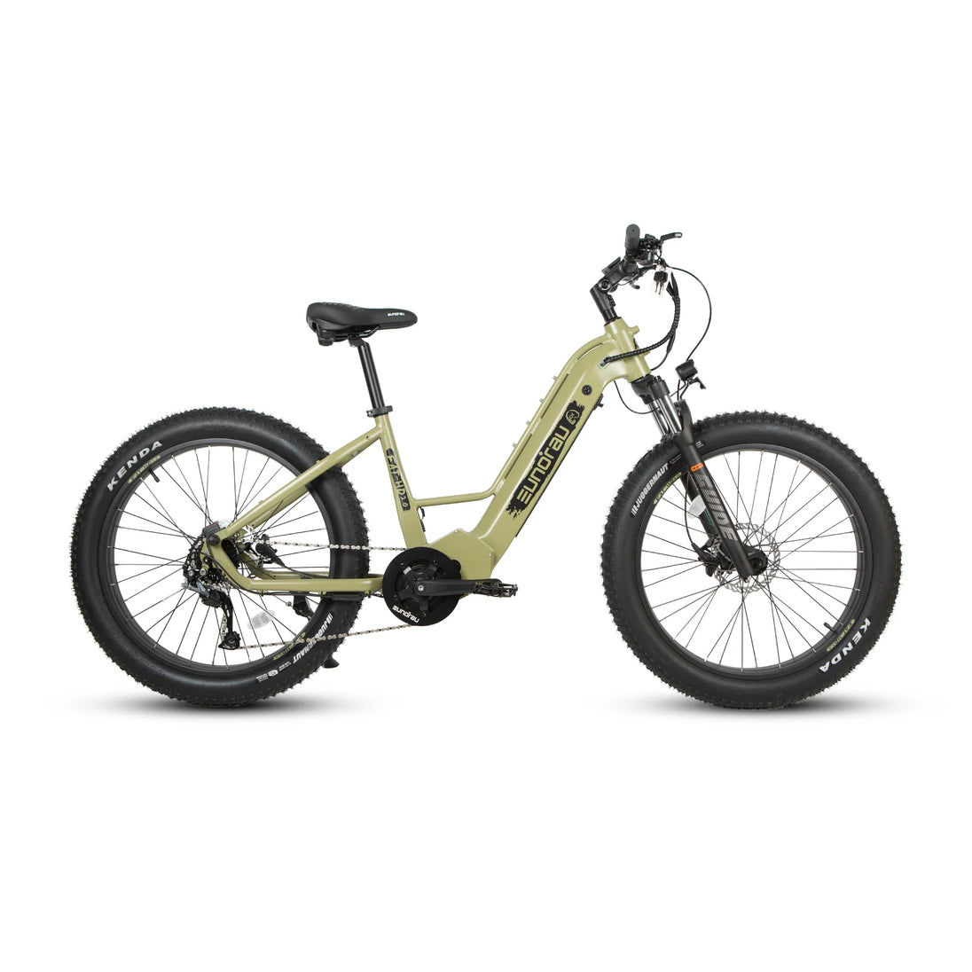 EUNORAU Fat-HD 2.0 48V 1000W BAFANG Mid-Drive Fat Tire eBike 80mi