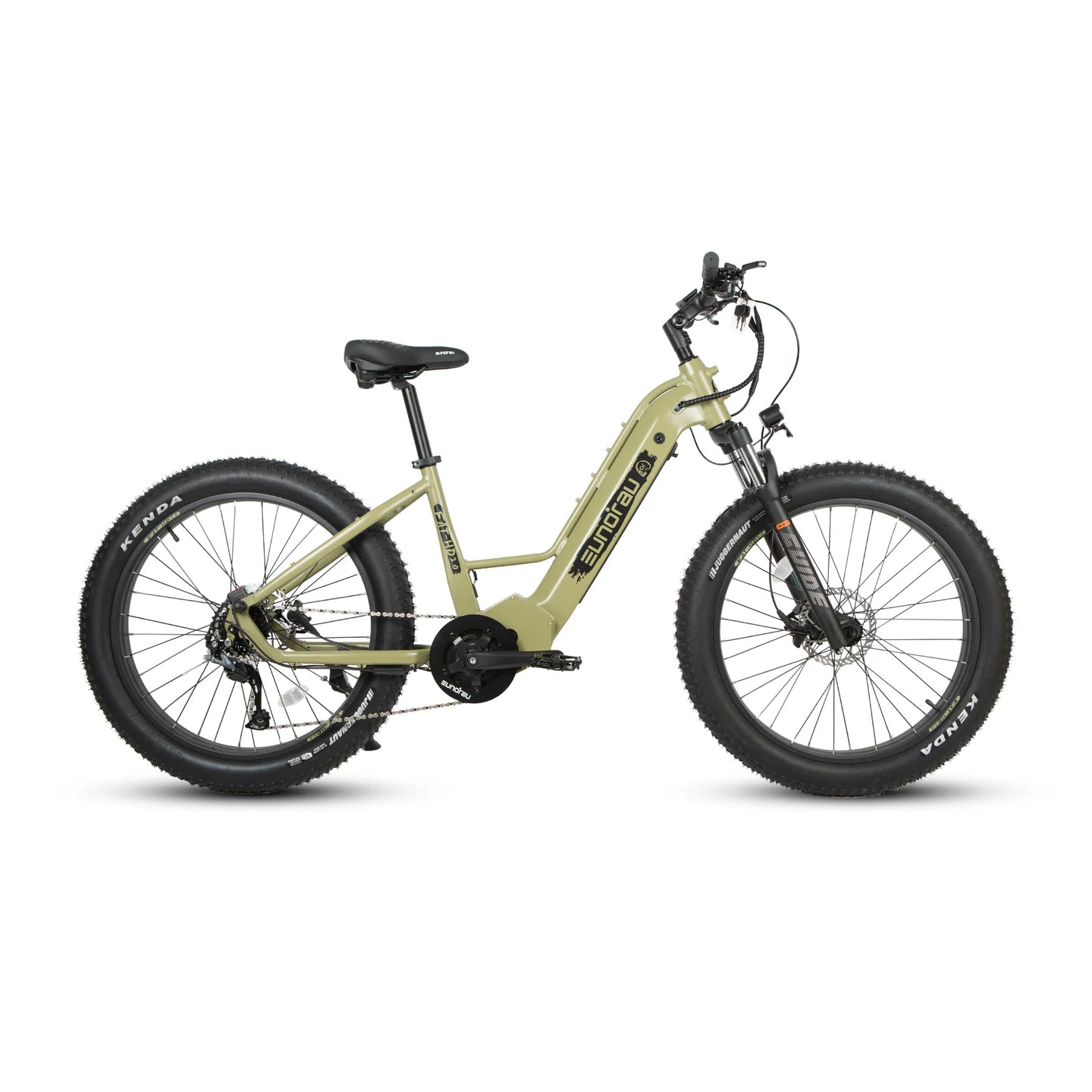 EUNORAU Fat-HD 2.0 48V 1000W BAFANG Mid-Drive Fat Tire eBike 80mi