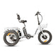 EUNORAU New-Trike 2.0 folding electric tricycle rear basket