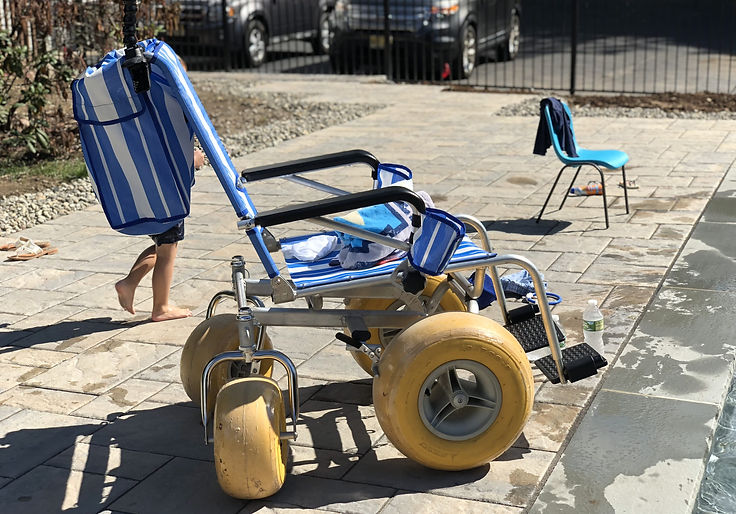 Accessrec AllTerrain Beach Wheelchair TW4