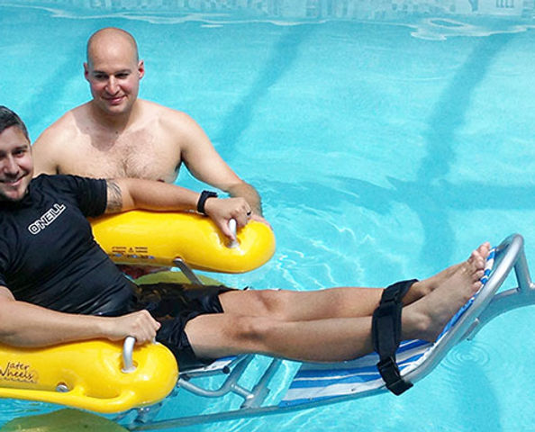 Accessrec Floating Beach Wheelchair BW150