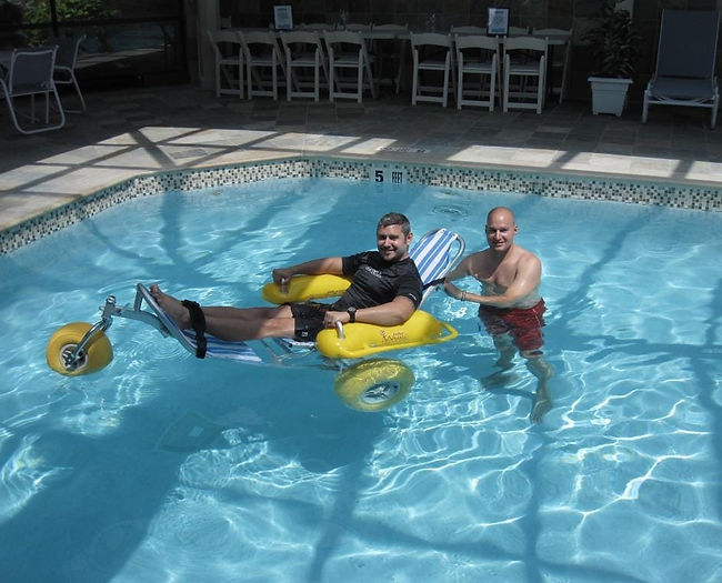 Accessrec Floating Beach Wheelchair BW150