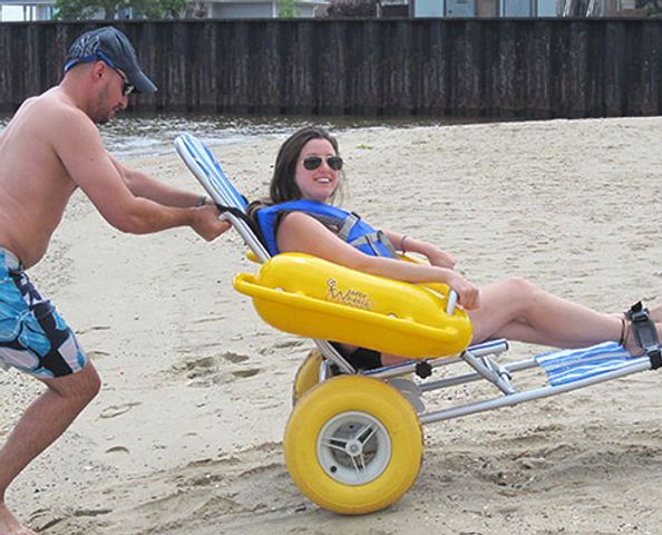 Accessrec Floating Beach Wheelchair BW150
