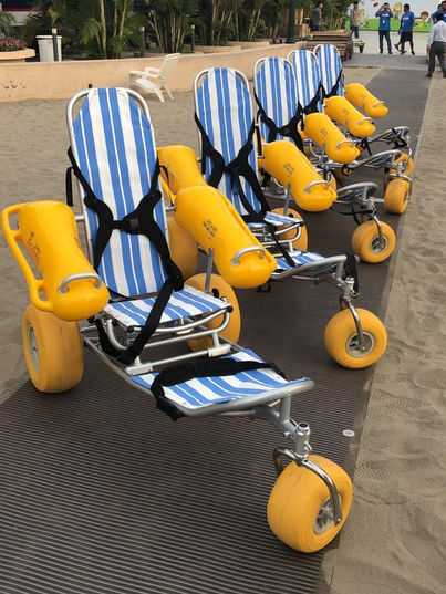 Accessrec Floating Beach Wheelchair BW150