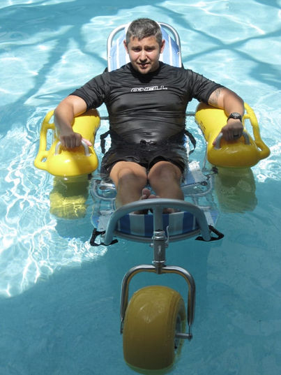 Accessrec Floating Beach Wheelchair BW150