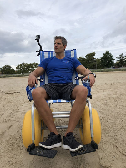 Accessrec AllTerrain Beach Wheelchair TW4