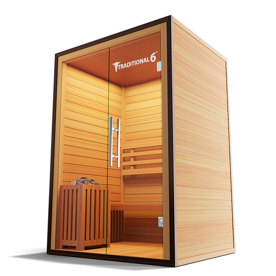 Traditional 6 Sauna | Triple Heat Sauna | Medical Sauna