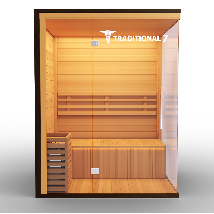 Traditional 7 Sauna | Triple Heat Sauna | Medical Sauna