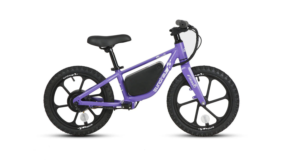 EUNORAU eKids16 24V 180W Kids Balance eBike 3 Speeds Ages 5 Plus