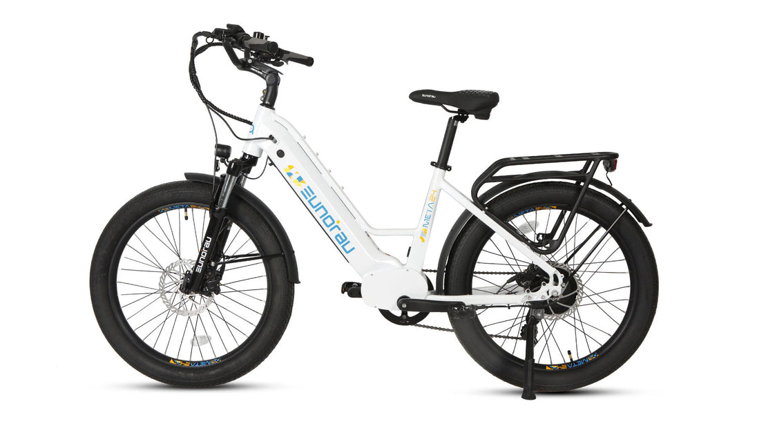 EUNORAU Meta24 1.0 48V 500W Torque Sensor 24" Fat Tire eBike 100mi