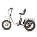 EUNORAU New-Trike 2.0 folding electric tricycle rear basket