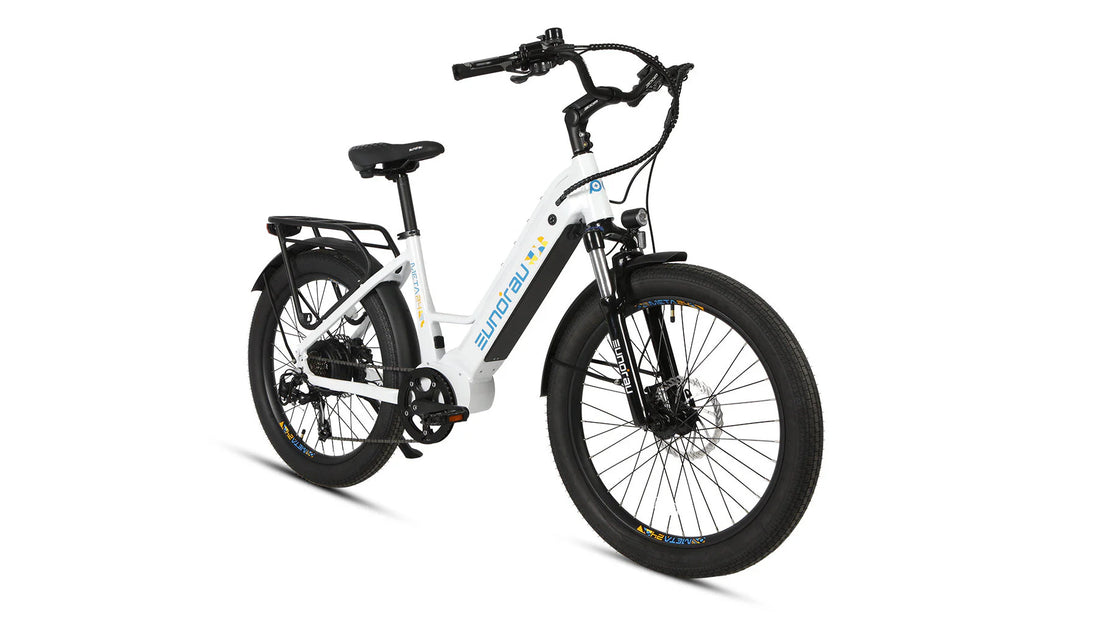 EUNORAU Meta24 1.0 48V 500W Torque Sensor 24" Fat Tire eBike 100mi