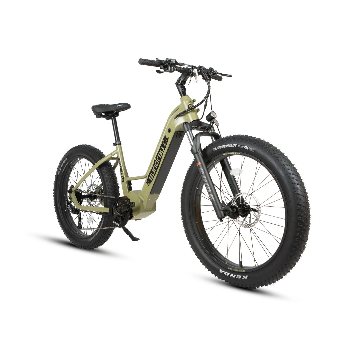EUNORAU Fat-HD 2.0 48V 1000W BAFANG Mid-Drive Fat Tire eBike 80mi