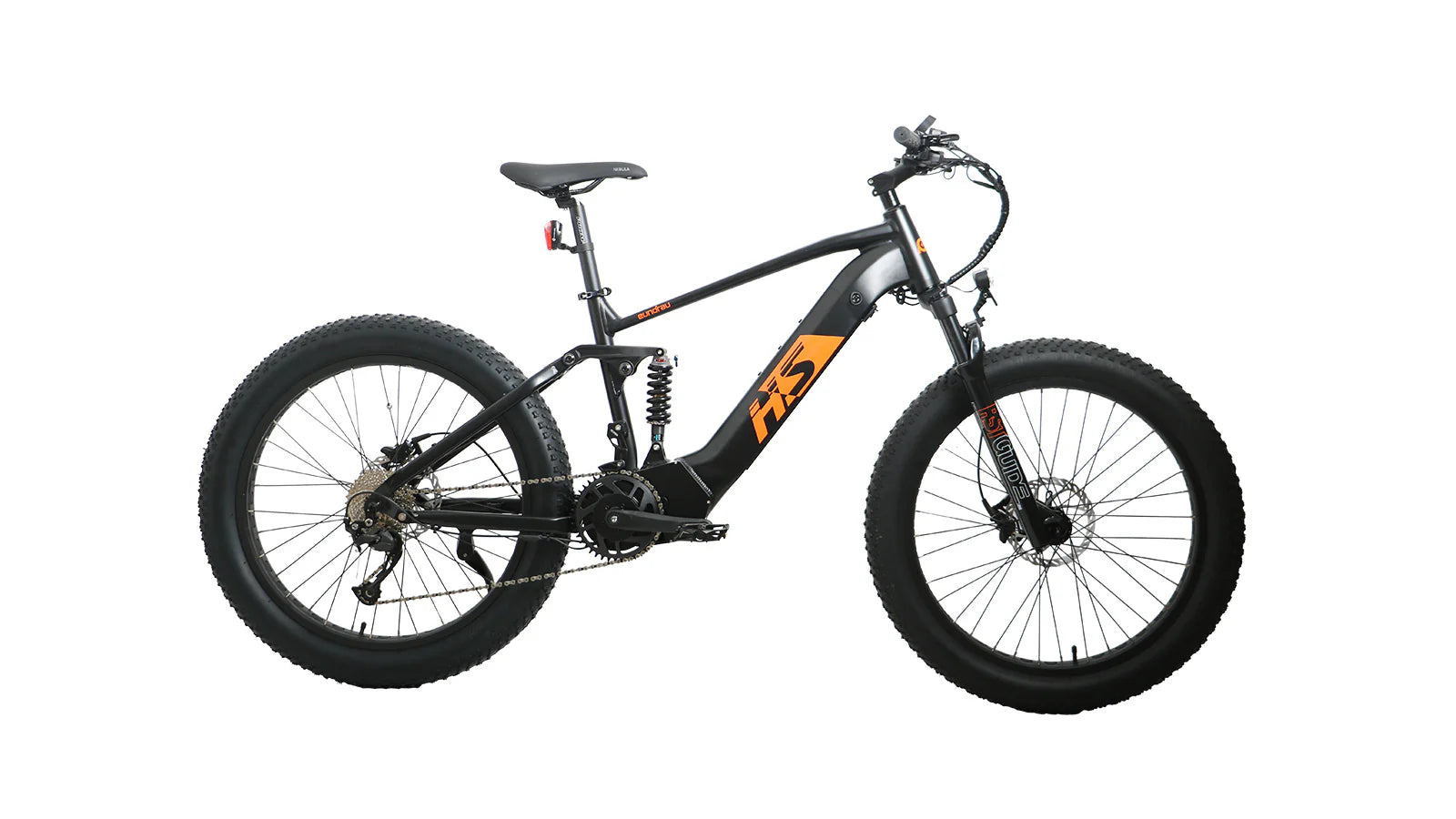 EUNORAU Fat-HS Hunter X8 48V 1000W BAFANG Mid-Drive Fat eBike