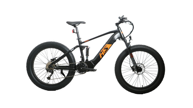 EUNORAU Fat-HS Hunter X8 48V 1000W BAFANG Mid-Drive Fat eBike