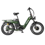 TESWAY X5 AWD Step-Thru E-Bike – 3600W Dual Motor 200 N·m