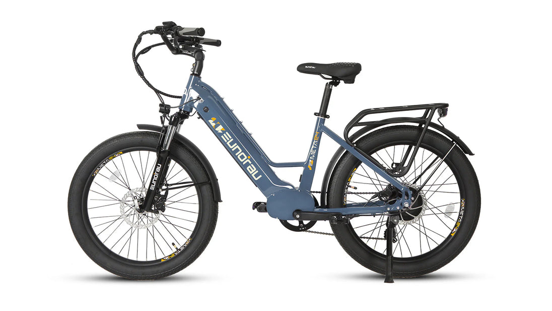 EUNORAU Meta24 1.0 48V 500W Torque Sensor 24" Fat Tire eBike 100mi