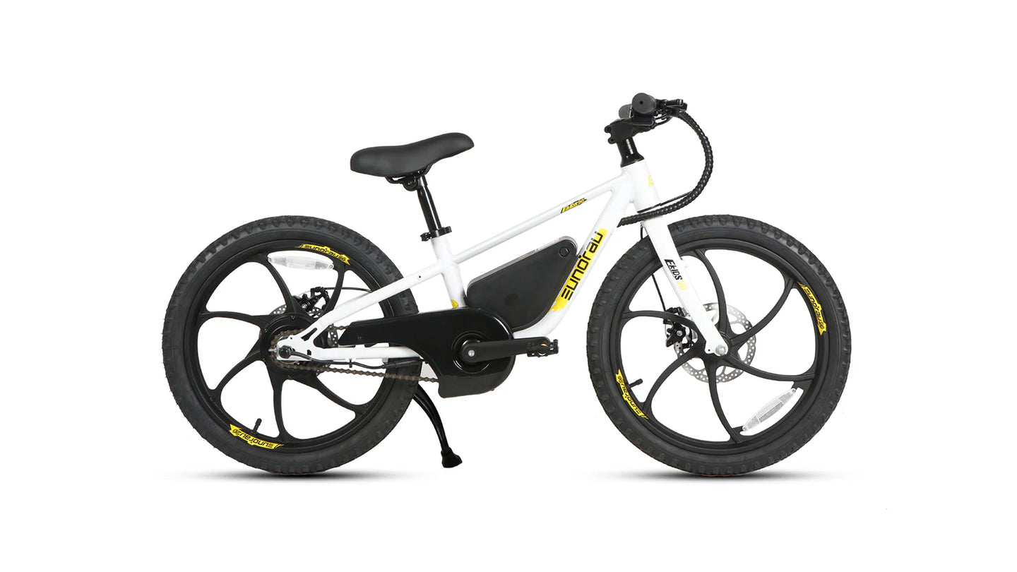 EUNORAU eKids20 24V 250W Kids Electric Bike 3 Speeds Ages 8 Plus