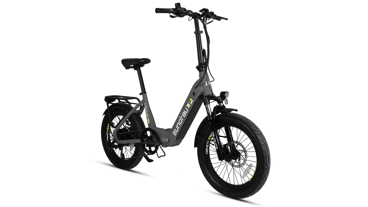 EUNORAU Defender 48V 500W Fat Tire eBike 80mi Dual Battery 27.5"